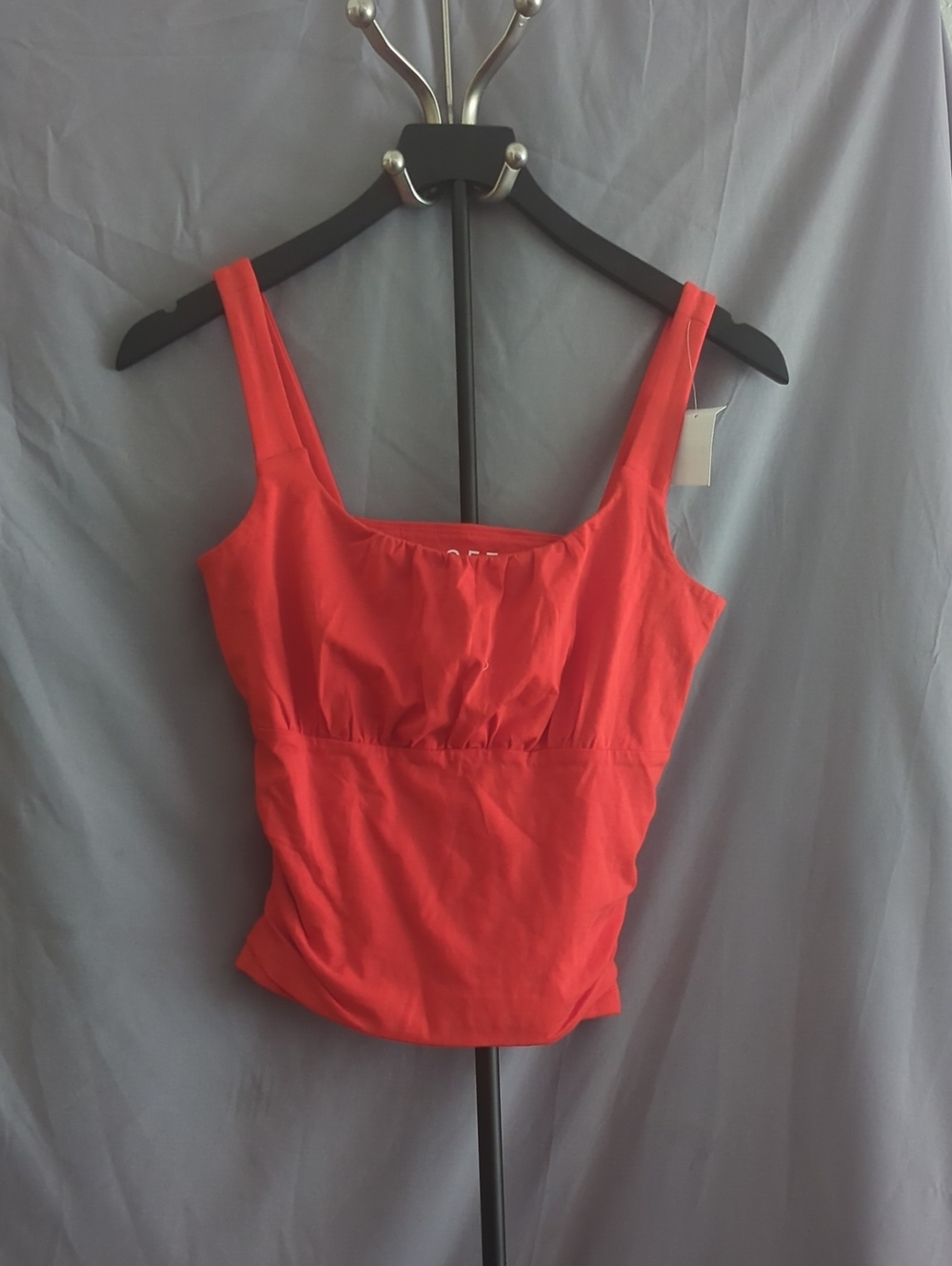 LOFT Red Square-Neck Camisole Tank